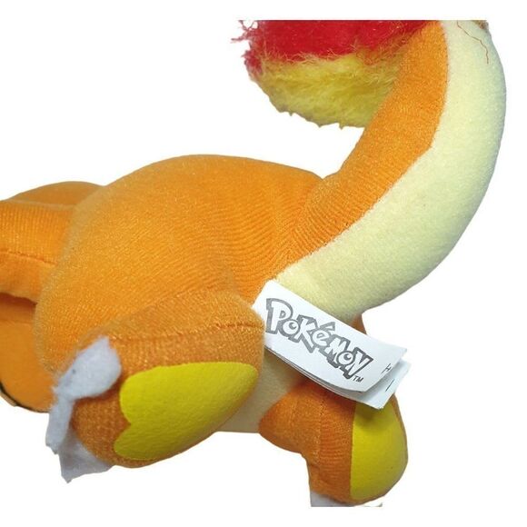 Pokemon Plush Charmander 10" Orange Lizzard Stuffed Animal 2016 Toy Factory - Picture 6 of 6